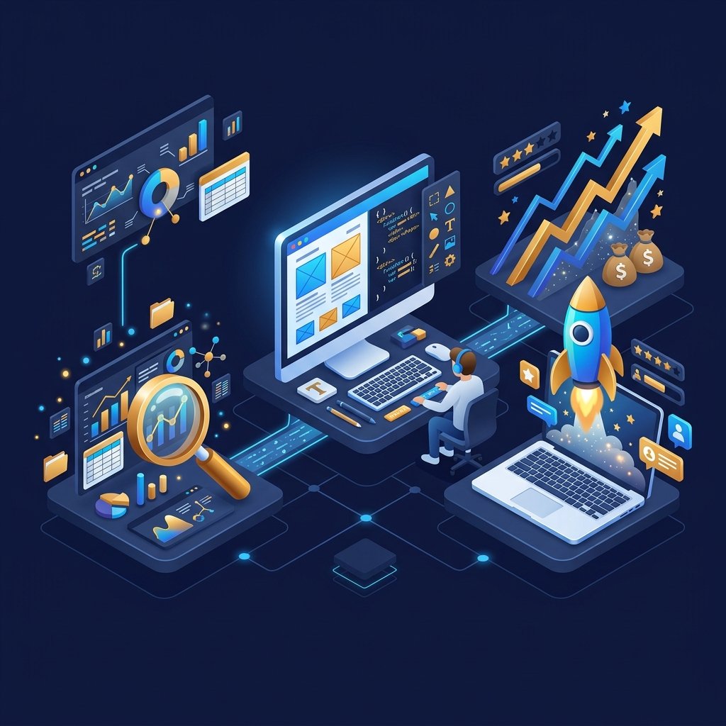 Our three-step digital workflow