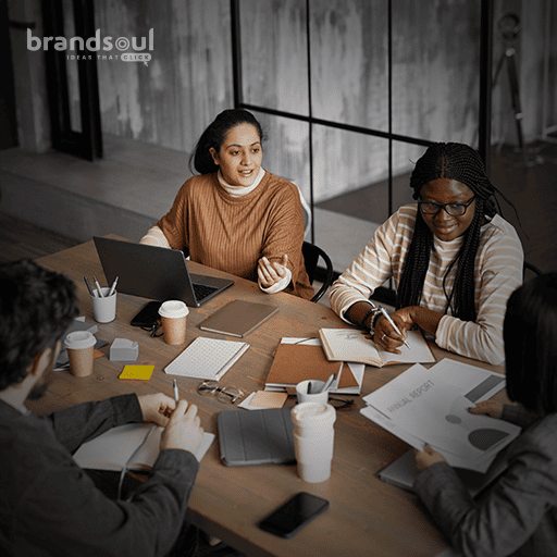 Our digital marketing team at work